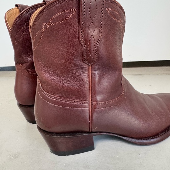 Tecovas The Penny Rich Brown Leather Boots size 8 - Picture 7 of 12